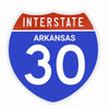 Interstate 30 Road Sign Replica – Personalized Travel Sign | Home & Office Wall Decor (8.54” x 8.53”)77