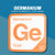 GERMANIUM Periodic Table Tile – Educational Wall Art for Science Lovers, 5.6 x 5.6 Inches