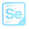 SELENIUM Periodic Table Tile – Educational Wall Art for Science Lovers, 5.6 x 5.6 Inches