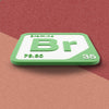 BROMINE Periodic Table Tile – Educational Wall Art for Science Lovers, 5.6 x 5.6 Inches