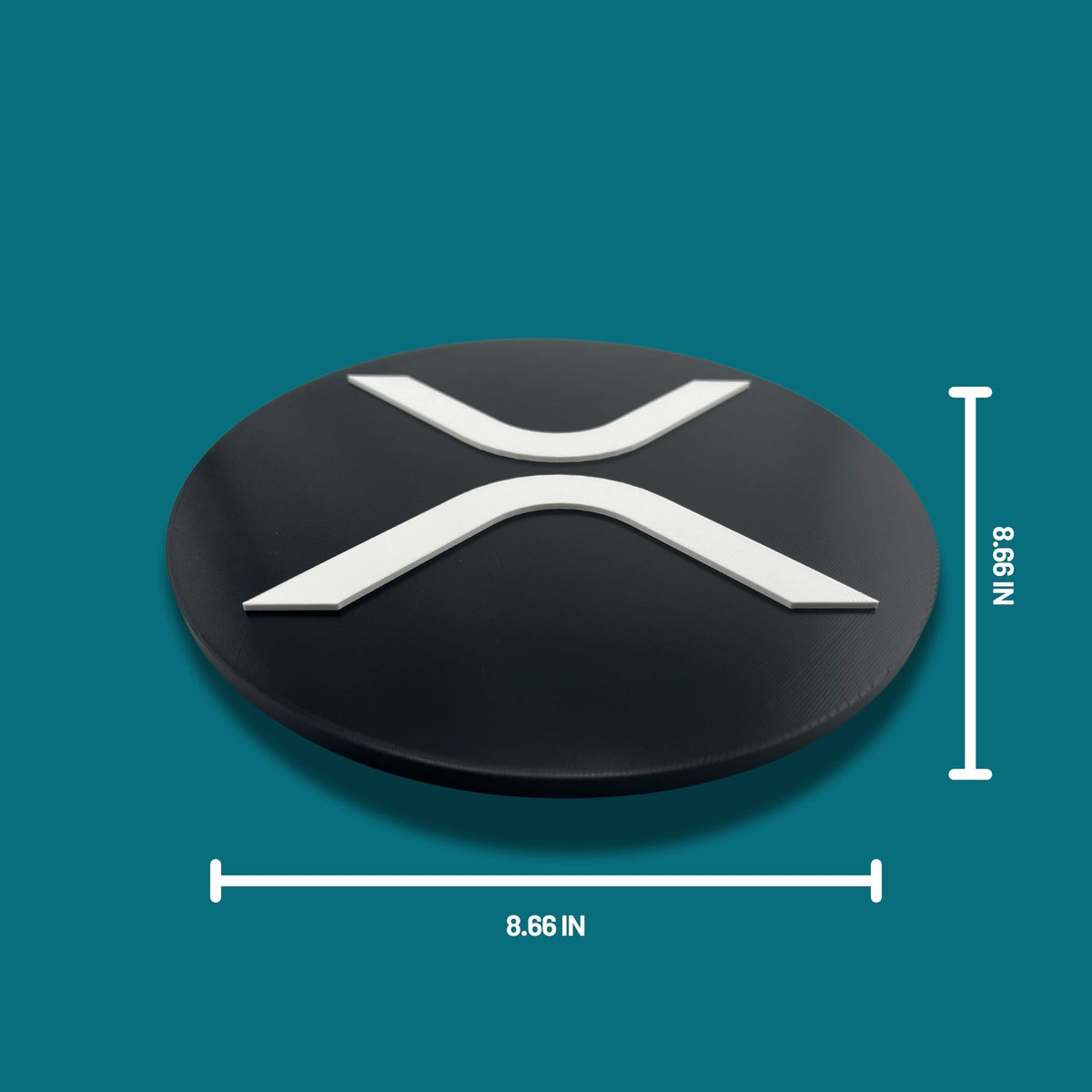 Xrp Crypto Wall Sign — dimension