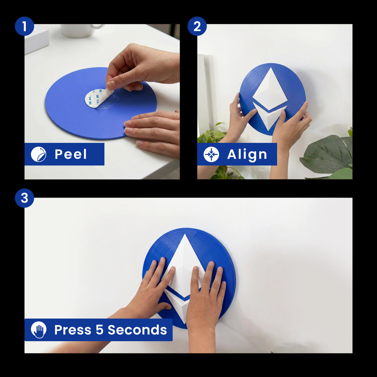 Ethereum Crypto Wall Sign — extra 8