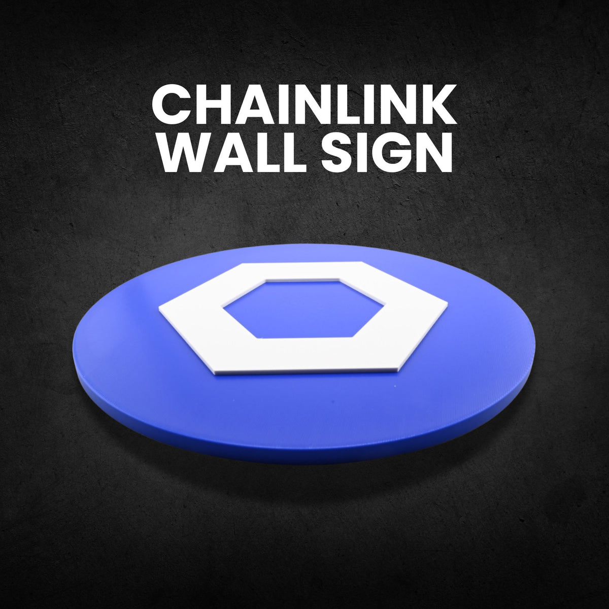 Chain Link Wall Sign — extra 1