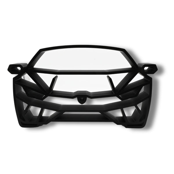Lamborghini Front View, Minimalist Line Art Car Décor, Iconic Super Car Art Home Decor, Modern Hobbies and Desk Line Art