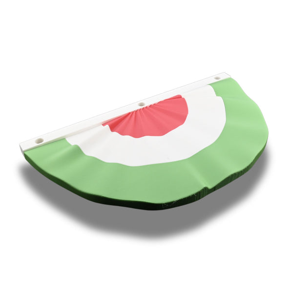 Apple Blossom Tri Color Flag - 9.6" x 5.2" x 0.68", 5 oz