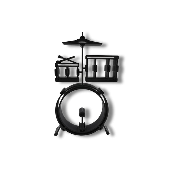 Mini Drum Kit Decor, Minimalist Line Art for Music Enthusiasts, Home Decor, Modern Hobbies, Desk Line Art