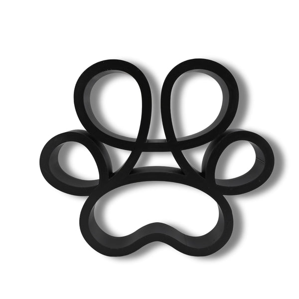 Curly Cat Paw Sculpture, Minimalist Line Art, Cat Paw Silhouette Decor, Pet Lover Gift, Home Decor, Modern Hobbies, Desk Line Art