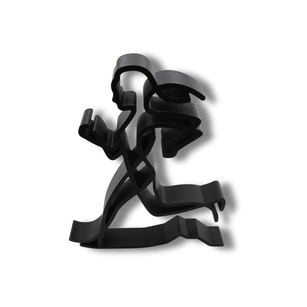 Abstract Female Runner, Minimalist Line Art Athlete, Female Running Silhouette Home Decor, Modern Hobbies and Desk Line Art
