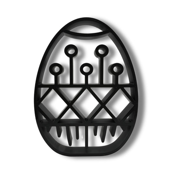 Geometric Pattern Easter Egg, Minimalist Line Art, Silhouette Statue, Festive Holiday Home Decor, Modern Hobbies, Desk Line Art