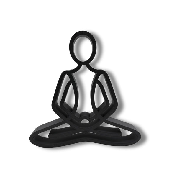 Easy Pose Standard Yoga Art, Minimalist Line Art, Bold Home Decor, Modern Hobbies, Desk Line Art