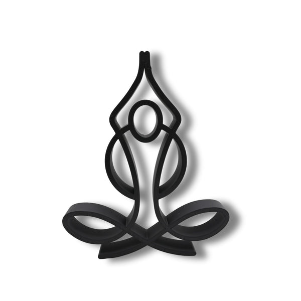 Upward Salute Pose Yoga Decor, Minimalist Line Art, Harmony & Connection Home Decor, Modern Hobbies, Desk Line Art