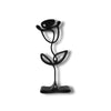 Classic Rose Sculpture, Minimalist Line Art, Rose Silhouette, Elegant Floral Home Decor, Modern Hobbies, Desk Line Art
