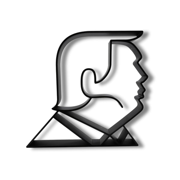 Donald Trump Side Silhouette, Minimalist Line Art Decor, Elegant Leadership Artwork, Home Decor, Modern Hobbies, Desk Line Art