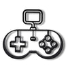 Gamer Controller Decor, Minimalist Line Art Controller, Game Controller Silhouette Home Decor, Modern Hobbies and Desk Line Art
