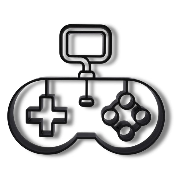 Gamer Controller Decor, Minimalist Line Art Controller, Game Controller Silhouette Home Decor, Modern Hobbies and Desk Line Art