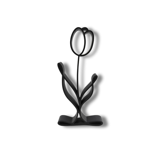 Lily Bud Decor, Minimalist Line Art, Lily-Inspired Sculpture, Home Decor, Modern Hobbies, Desk Line Art