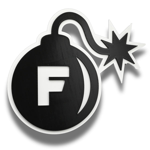 The "Old Fashion" F Bomb Wall Sign | Timeless Humor for Your Space