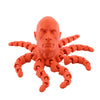 The Rocktopus 3D Printed Articulated Fidget Toy – Artistic Octopus Design, Stress Relief for All Ages