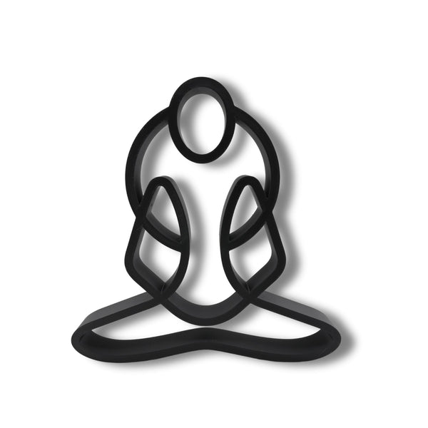 Easy Pose Trinity Yoga Art, Minimalist Line Art, Harmony & Progress Home Decor, Modern Hobbies, Desk Line Art