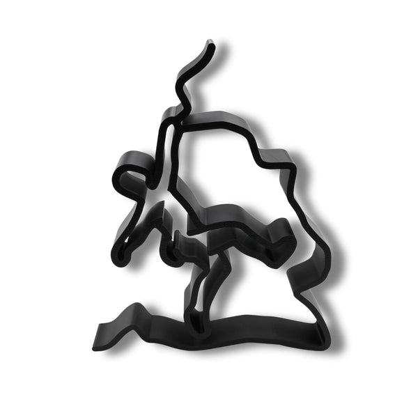 Crag Climber, Minimalist Line Art, Rock Climber Home Decor, Modern Hobbies and Desk Line Art Adventure-Inspired Art for Outdoor Enthusiasts