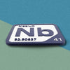 NIOBIUM Periodic Table Tile – Educational Wall Art for Science Lovers, 5.6 x 5.6 Inches