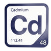 CADMIUM Periodic Table Tile – Educational Wall Art for Science Lovers, 5.6 x 5.6 Inches