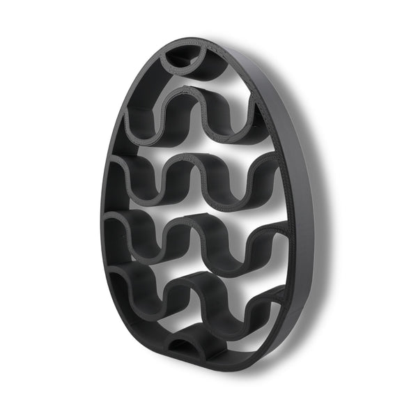 Chevron Stripes Easter Decor, Minimalist Line Art, Egg Silhouette Statue, Elegant Seasonal Home Decor, Modern Hobbies, Desk Line Art