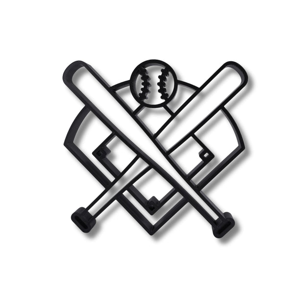 Baseball Diamond Decor, Baseball Player, Pitcher, 3D Printed Gift, Minimalist Line Art, Baseball Wall Art, Baseball Room Decor