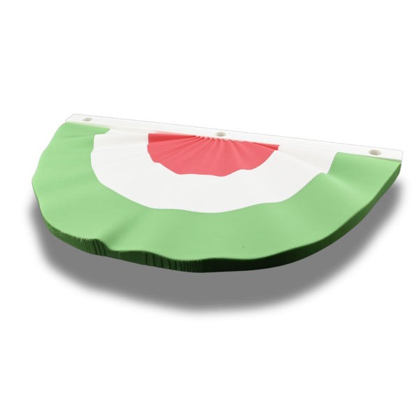 Apple Blossom Tri Color Flag - 9.6" x 5.2" x 0.68", 5 oz