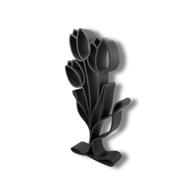 Blooming Lily Decor, Minimalist Line Art, Lily-Inspired Sculpture, Home Decor, Modern Hobbies, Desk Line Art