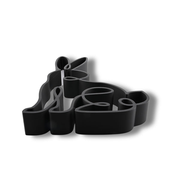 Curious Rabbit Sculpture, Minimalist Line Art Rabbit, Joyful Bunny Home Decor, Modern Hobbies, Desk Line Art for Animal Lovers