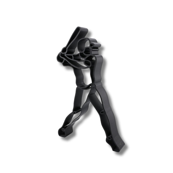 Baseball Batting Stance Decor, Baseball Player, Pitcher, 3D Printed Gift, Minimalist Line Art, Baseball Wall Art, Baseball Room Decor