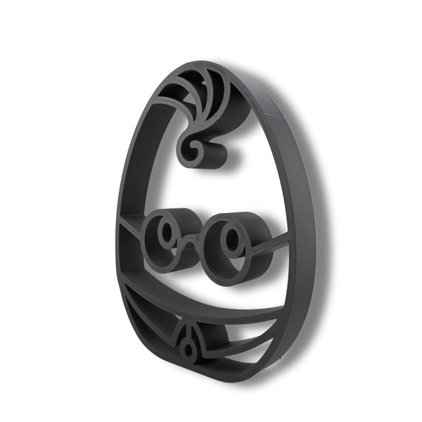 Boy Wizard Easter Decor, Minimalist Line Art, Egg Silhouette Statue, Elegant Seasonal Home Decor, Modern Hobbies, Desk Line Art