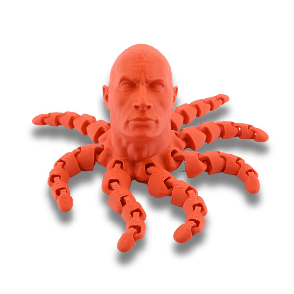 The Rocktopus 3D Printed Articulated Fidget Toy – Artistic Octopus Design, Stress Relief for All Ages