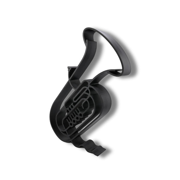 Classical Concert Tuba Sculpture, Minimalist Line Art Tuba Silhouette, Elegant Music Enthusiast Home Decor, Modern Hobbies, Desk Line Art