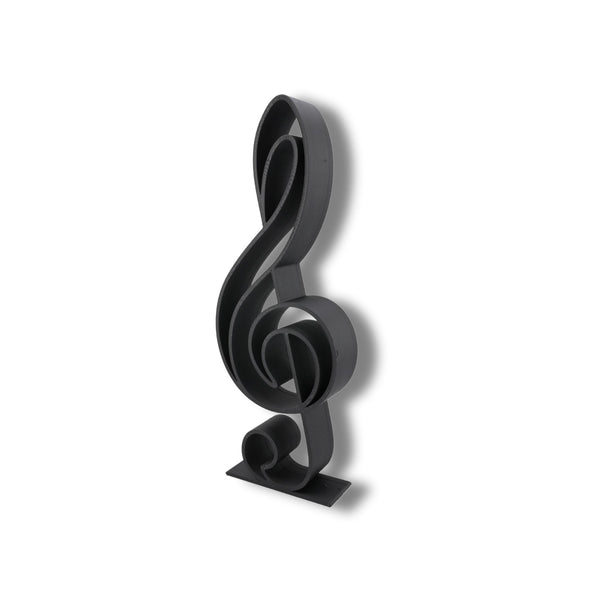 Treble Clef Staff Decor, Minimalist Line Art, Music Enthusiasts Home Decor, Modern Hobbies, Desk Line Art