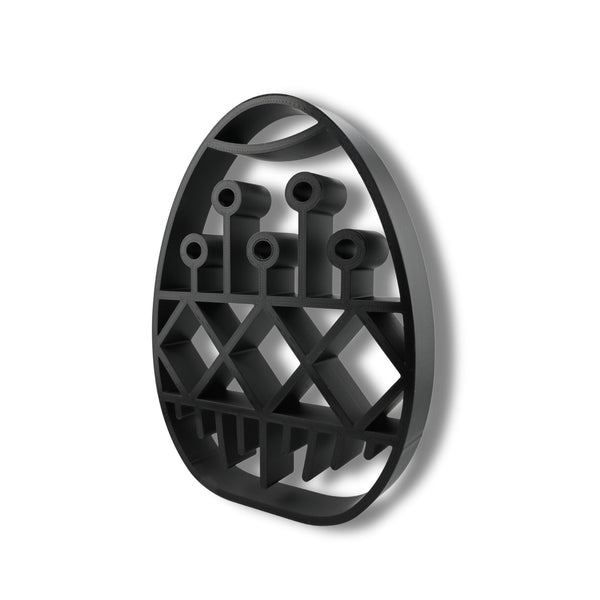 Geometric Pattern Easter Egg, Minimalist Line Art, Silhouette Statue, Festive Holiday Home Decor, Modern Hobbies, Desk Line Art