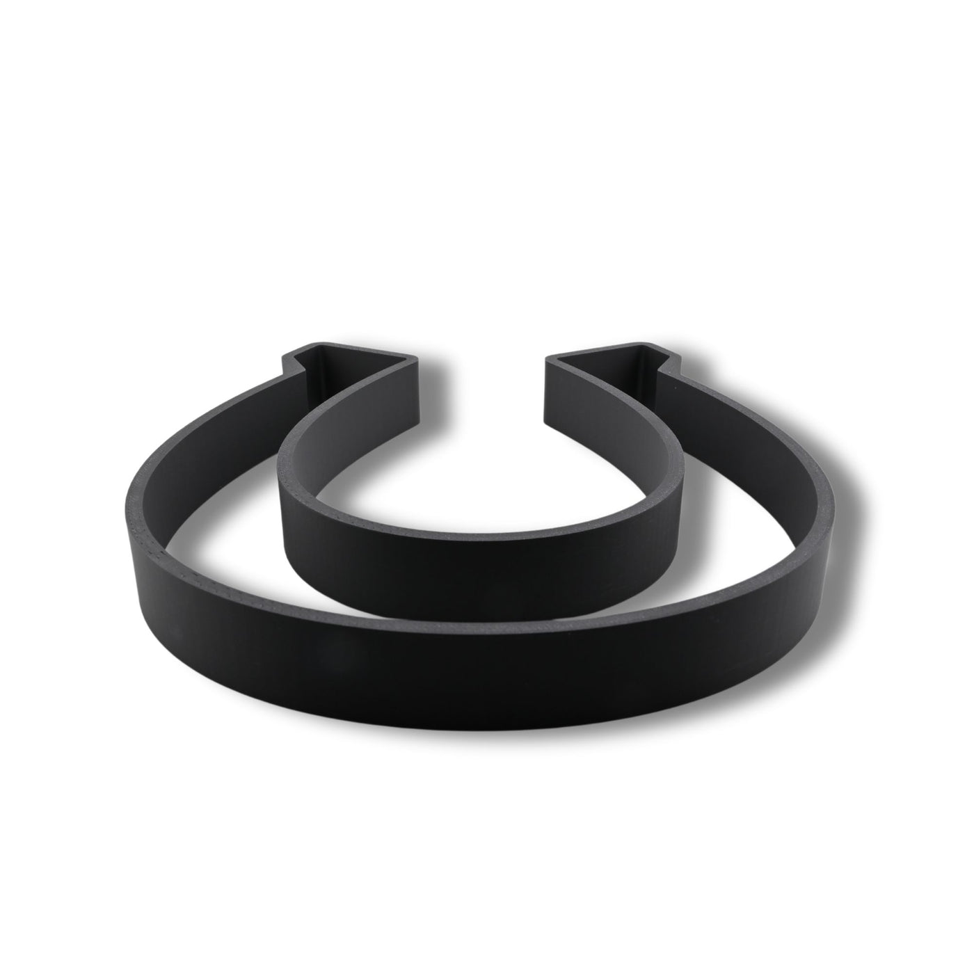 Good Luck Horseshoe Elegant Outlines sculpture — flat view