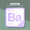 BARIUM Periodic Table Tile – Educational Wall Art for Science Lovers, 5.6 x 5.6 Inches