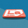 LANTHANUM Periodic Table Tile – Educational Wall Art for Science Lovers, 5.6 x 5.6 Inches