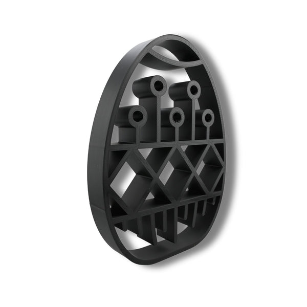 Geometric Pattern Easter Egg, Minimalist Line Art, Silhouette Statue, Festive Holiday Home Decor, Modern Hobbies, Desk Line Art