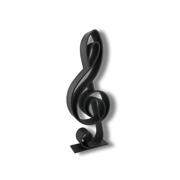 Treble Clef Staff Decor, Minimalist Line Art, Music Enthusiasts Home Decor, Modern Hobbies, Desk Line Art