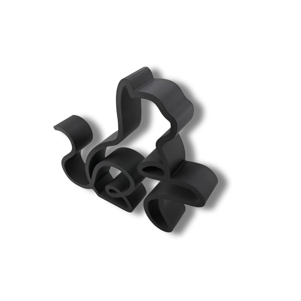 Cat Pawing Sculpture, Minimalist Line Art Cat, Elegant Cat Home Decor, Modern Hobbies and Desk Line Art for Cat Lovers