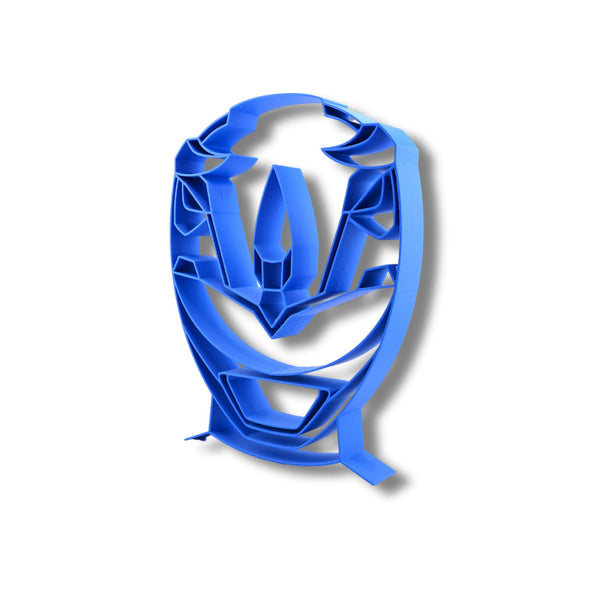 Mighty Morphin Power Ranger Helmet Sculpture, Minimalist Line Art, Power Ranger Helmet Silhouette Home Decor, Modern Hobbies and Desk Line Art Gift