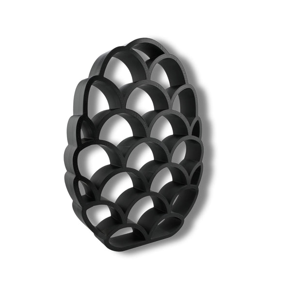 Dragon Scales Easter Egg, Minimalist Line Art, Silhouette Statue, Timeless Festive Home Decor, Modern Hobbies, Desk Line Art