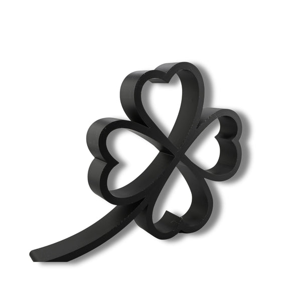 Resting Shamrock Decor, Minimalist Line Art Shamrock, St. Patrick's Day Home Decor, Modern Hobbies, Desk Line Art