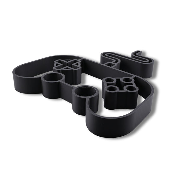 Gaming Console Controller Figure, Game Controller Silhouette Home Decor, Modern Hobbies and Desk Line Art, Gamer Gift Ideas