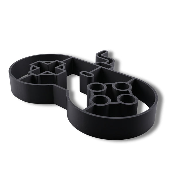 Minimalist Video Game Controller Sculpture, Game Controller Silhouette Home Decor, Modern Hobbies and Desk Line Art