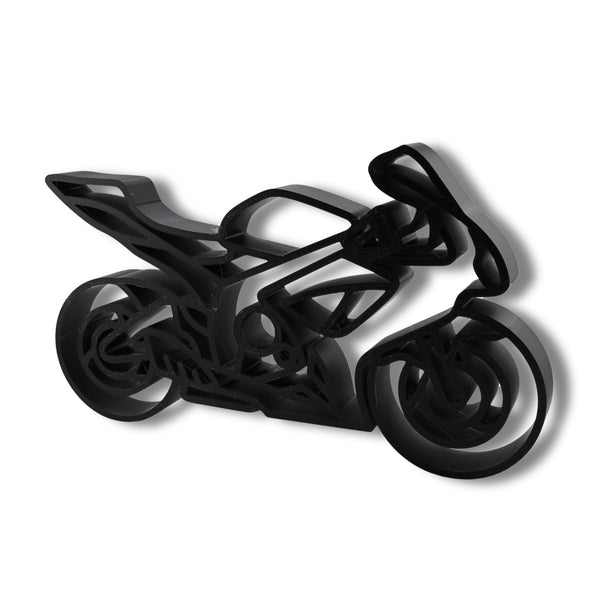 Suzuki GSXR 600 Decor, Minimalist Line Art, Motorcycle Home Decor, Modern Hobbies, Desk Line Art