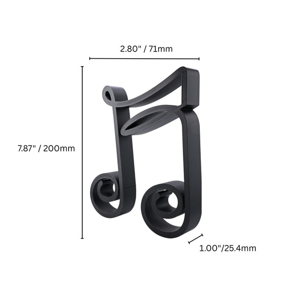 Double Eighth Note Decor, Minimalist Line Art, Musical Note Artwork, Music Enthusiasts Home Decor, Modern Hobbies, Desk Line Art